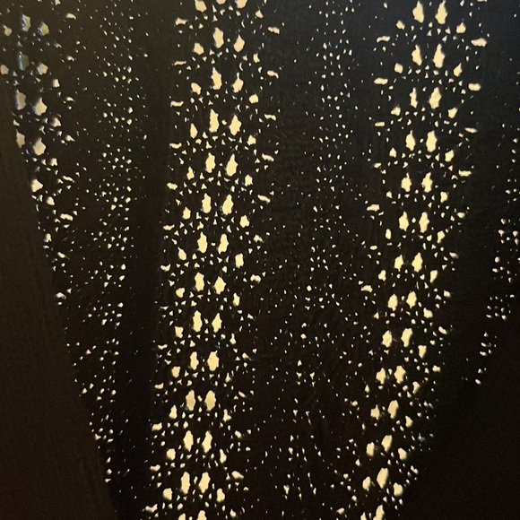 Contemporaine black open knit cardigan size M - Picture 6 of 6